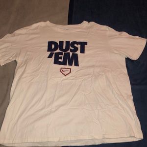 Nike T-shirt “Dust ‘Em” for Baseball or Softball